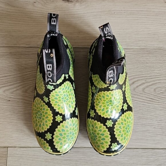 Bogs Mattie Dahlia Ankle Rain Boot Size Youth 11 - Picture 4 of 7